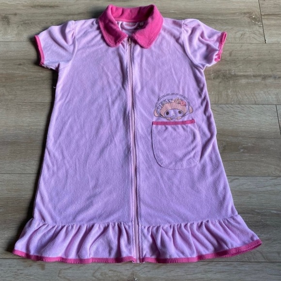 Y2K Sanrio My Melody dress tunic zip up beach cover up terry cloth - Picture 8 of 13